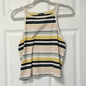 Torrid Women's Striped Tank Top - Multicolor